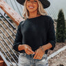Weekend Coffee Run Sweater In Black Image - 1