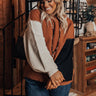 Salem Snuggles Colorblock Sweater Curves Image - 1
