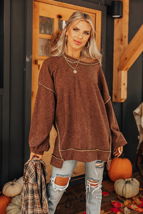 Autumn Sweetness Knit Sweater Image - 1