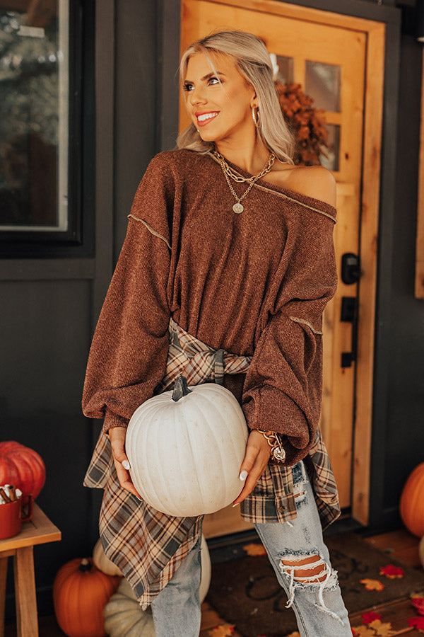 Autumn Sweetness Knit Sweater Image - 2