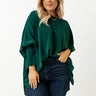 Let It Be Shift Top In Hunter Green Curves Image - 1