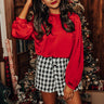 Charming Days Shift Top In Red Image - 1