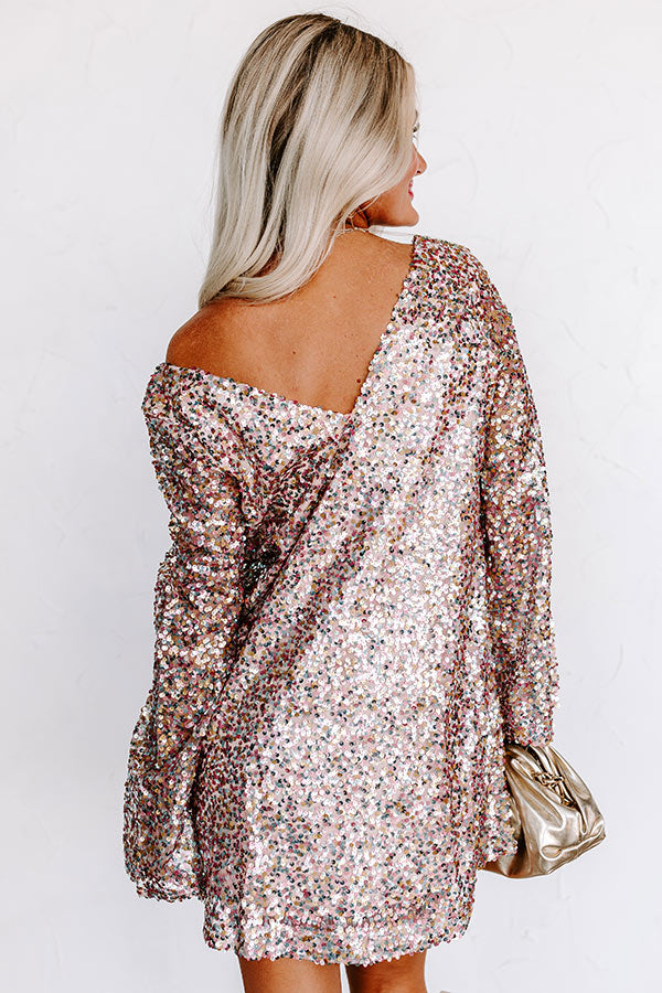 Stunning Days Sequin Dress Image - 2