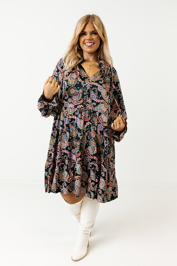 Uptown Night Out Shift Dress Curves Image - 2