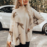 Cozy And Kind Cheetah Sweater in Birch Image - 1