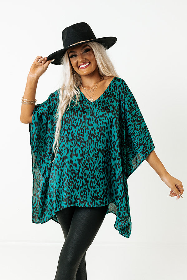 Spotted In Vail Leopard Tunic Image - 1