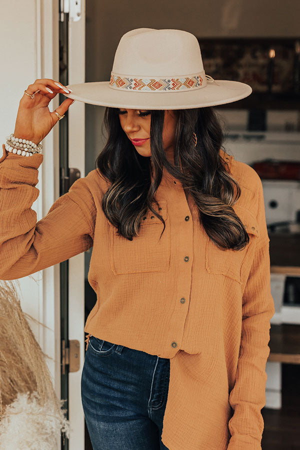 Incredible Love Felt Fedora In Ivory Image - 1