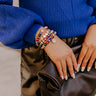 The Stack Me Pretty Bracelet Set In Multi Image - 1