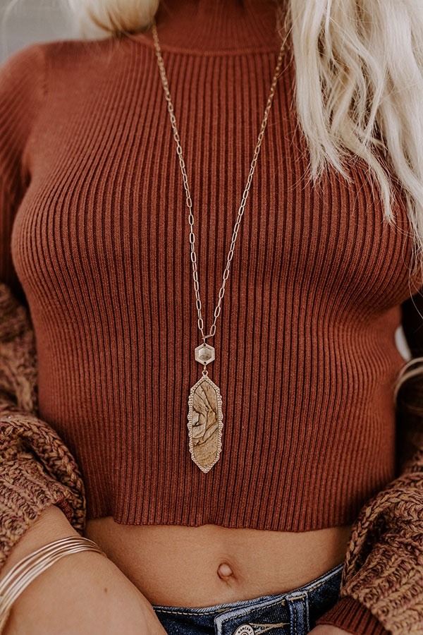 Fall Fields Semi Precious Necklace Image - 2