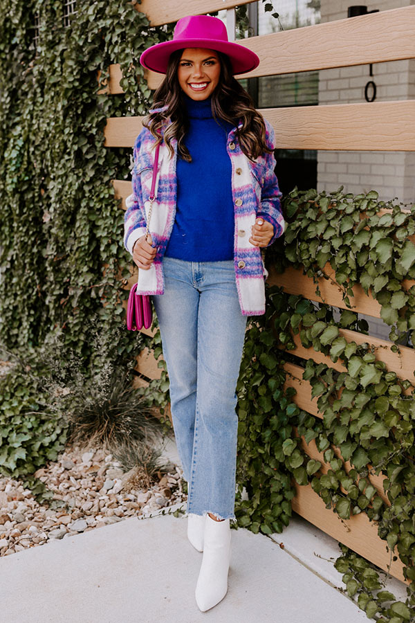 Very Chilly Plaid Jacket Image - 2