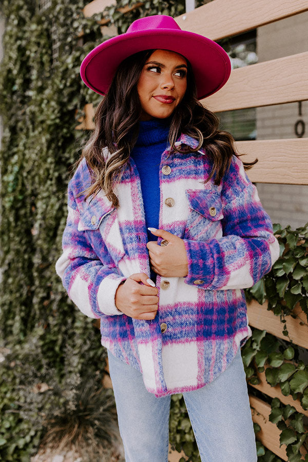 Very Chilly Plaid Jacket