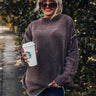 Haute Tea Chenille Sweater In Chestnut Image - 1