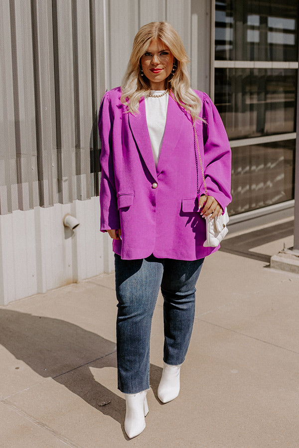 Latest Obsession Blazer Curves Image - 1