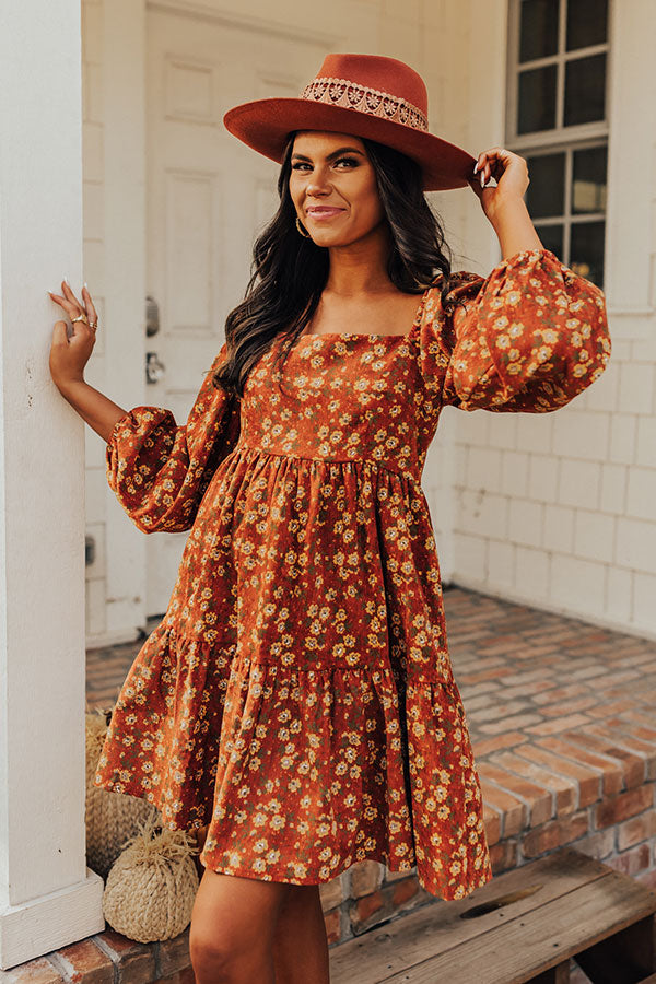 Fall Perfection Babydoll Dress Image - 1