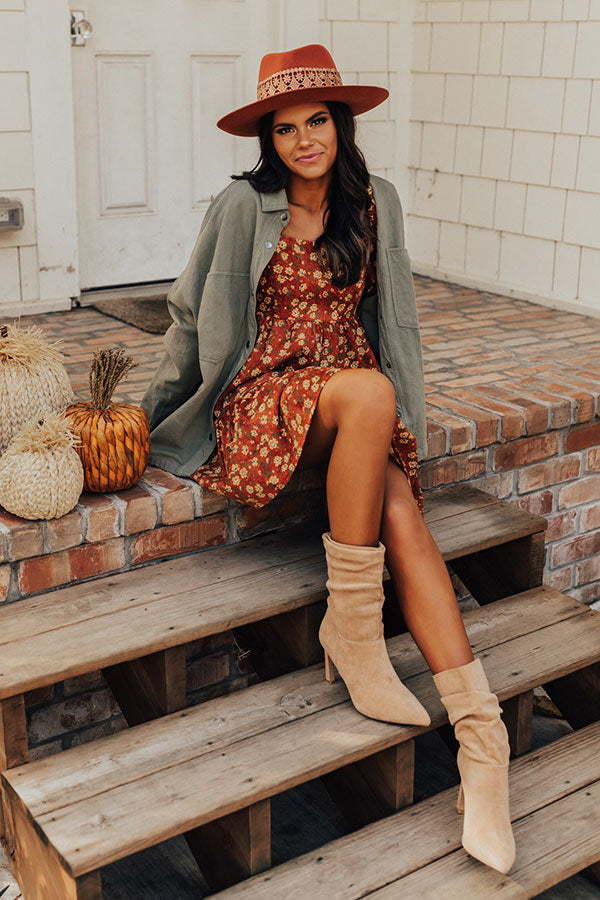 Fall Perfection Babydoll Dress Image - 2