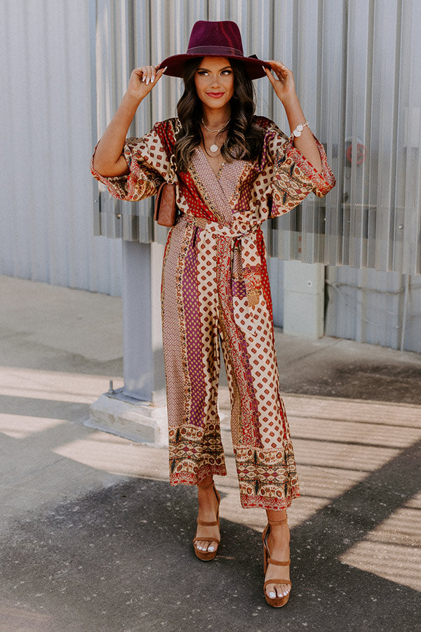 Star In The Making Satin Jumpsuit Image - 1