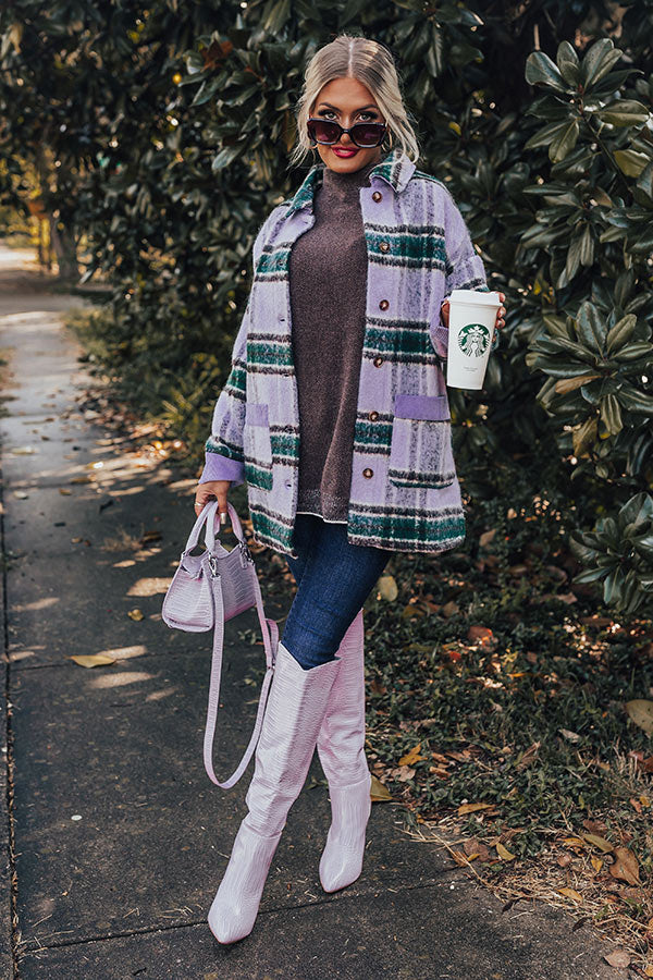 Sequoia Snuggles Plaid Jacket Image - 2