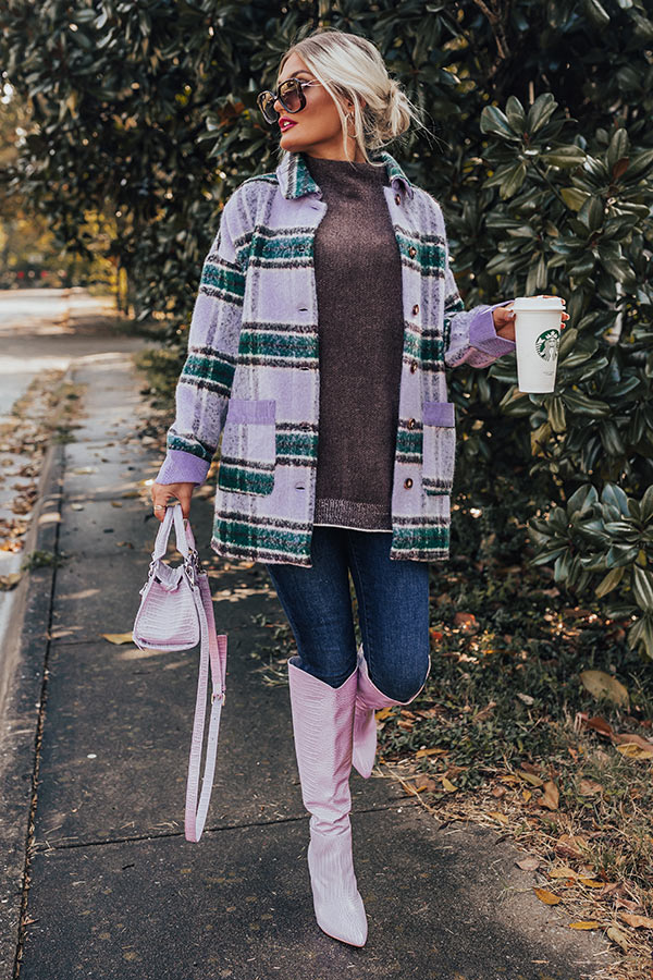 Sequoia Snuggles Plaid Jacket