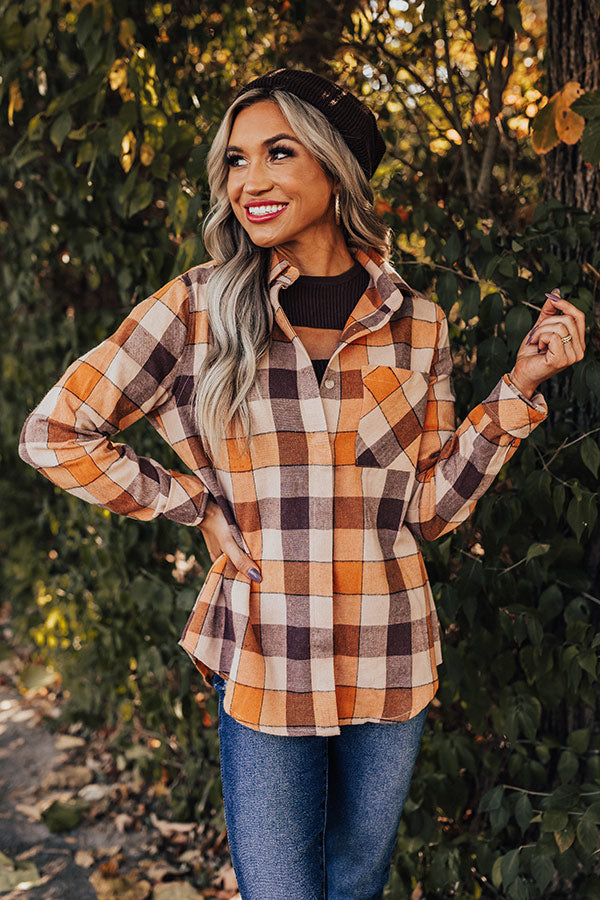 Cozy Cabin Vibes Flannel Image - 1