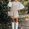 Fall Festival Sweater Top in Birch Image - 1