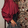 Brunch In Nashville Tweed Crossbody In Black Image - 1