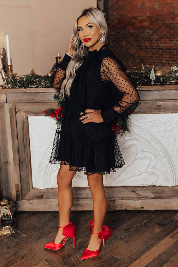 First Kiss Dreaming Dress In Black Image - 2
