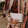 Luxe Landing Faux Leather Purse In Stone Image - 1