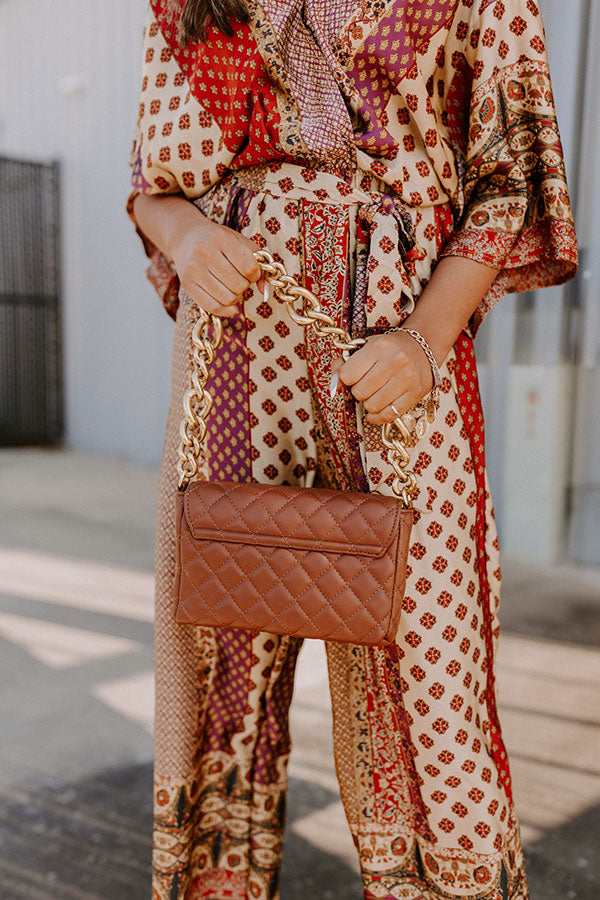 Brisk Evening Crossbody In Brown Image - 4