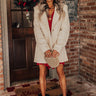 Escape The Chill Sherpa Coat In Cream Image - 1