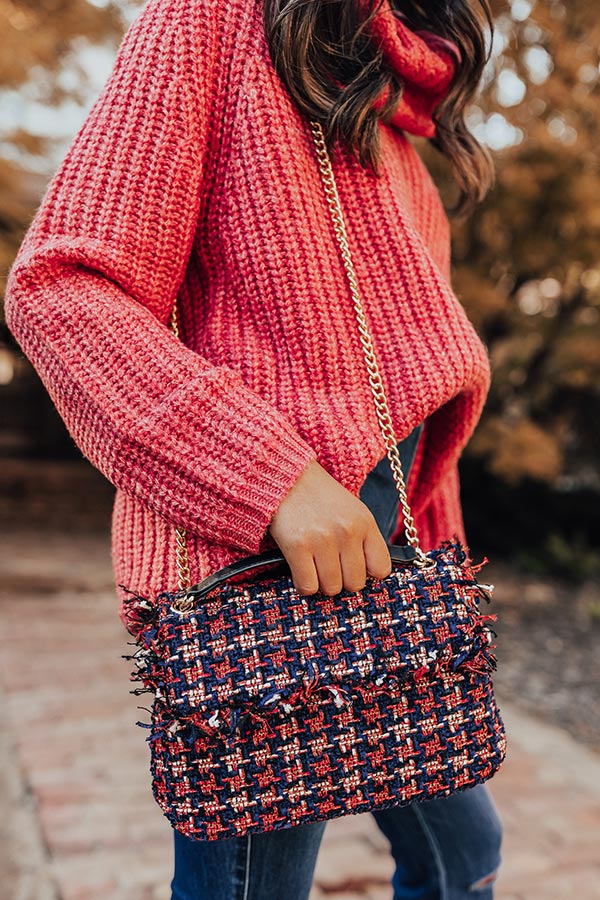 Unbeatable Sights Tweed Crossbody Image - 3