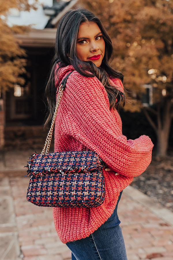Unbeatable Sights Tweed Crossbody Image - 4