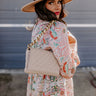 Brisk Evening Crossbody In Warm Taupe Image - 1