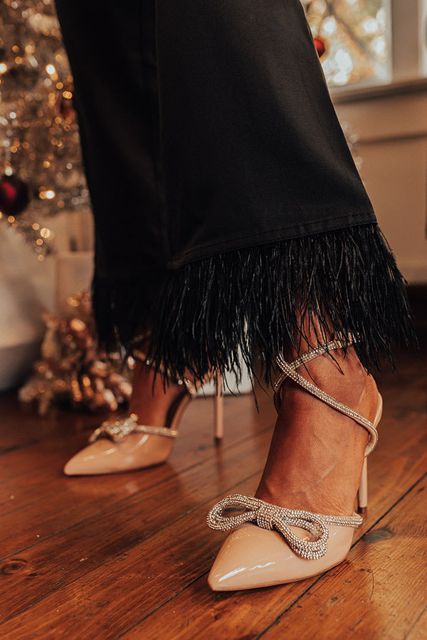 So Stylish Rhinestone Heel Image - 5
