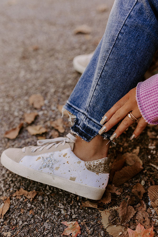 The Katey Sneaker In Birch Image - 2