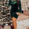 Romantic Allure Velvet Dress Curves Image - 1
