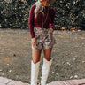 Dramatic Moment High Waist Shorts Image - 1