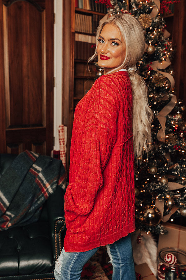 Bring The Warmth Cardigan Image - 4