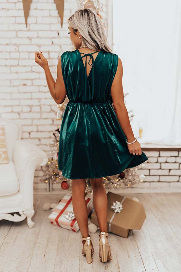 Mesmerizing Sight Dress In Teal Image - 4
