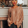 Bubbly And Blissful Pleated Top Image - 1