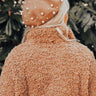 Tea In London Embellished Beret Hat In Iced latte Image - 1