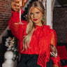 First Kiss Dreaming Shift Top In Red Curves Image - 1
