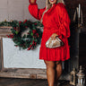 Wishing For Wine Dress In Red Curves Image - 1