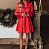 Wishing For Wine Dress In Red Image - 1
