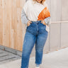 Risen The Cassie Midrise Relaxed Jean Curves Image - 1