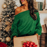 Cabin Vacay Sweater In Green Image - 1