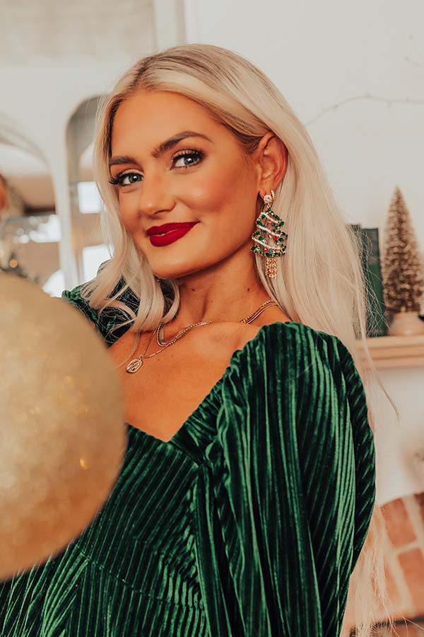 Oh, Christmas Tree Earrings