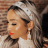 Magical Feeling Embellished Headband In Gold Image - 1