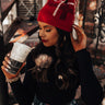 Warmest Wishes Eyelash Knit Beanie Image - 1