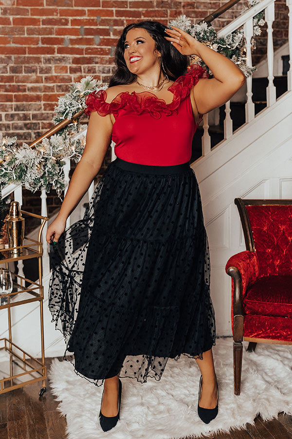 Magical Feeling Mesh Skirt Curves Image - 1