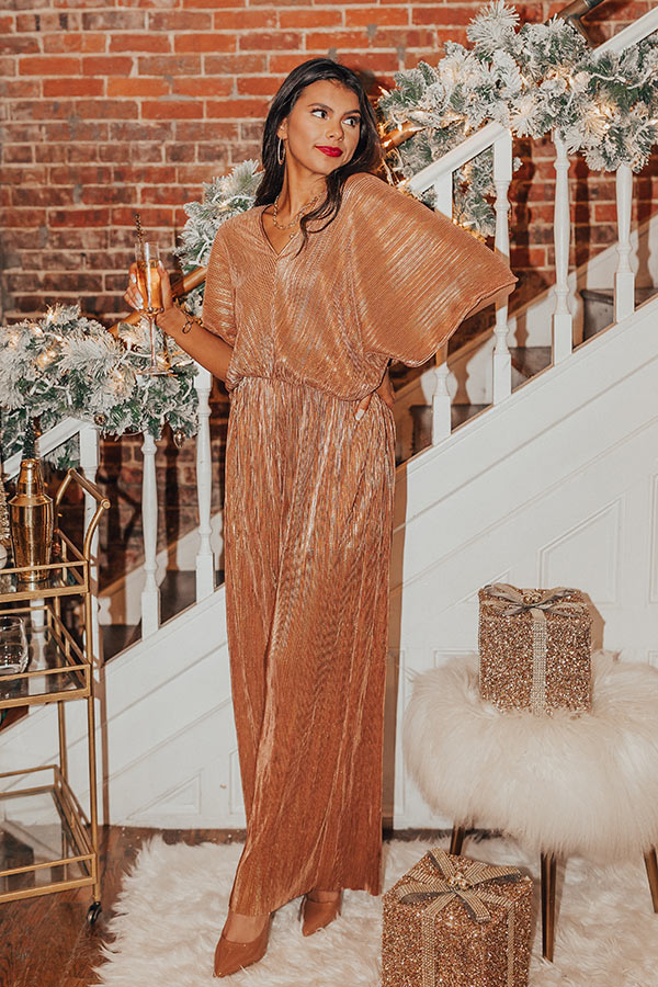Bubbly And Blissful Pleated Jumpsuit Image - 1